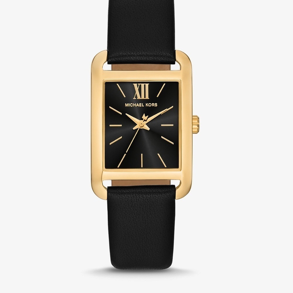 Brand New authentic & Sealed Michael Kors Leather Watch with tag on and box !
